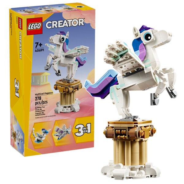 ▻ On the LEGO Shop: sets 40691 Mythical Pegasus and 40588